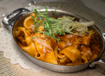 Mamma Maria signature dishes Rabbit Pasta
Halibut
Osso Bucco